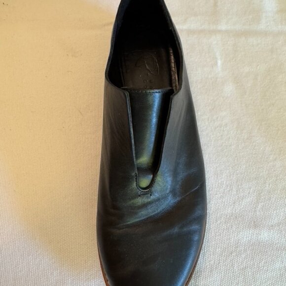 Maria Cornejo Black leather flat - Picture 2 of 7